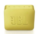 ⁦سماعة جي بي ال جو 2 المحمولة بلوتوث وميكروفون ومكان لكارت الميموري متوافق مع الموبايل والكمبيوتر لون أصفر⁩ - الصورة ⁦3⁩