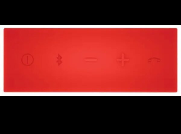 ⁦سماعة جي بي ال جو المحمولة بلوتوث وميكروفون متوافق مع الموبايل والكمبيوتر لون أحمر⁩ - الصورة ⁦3⁩