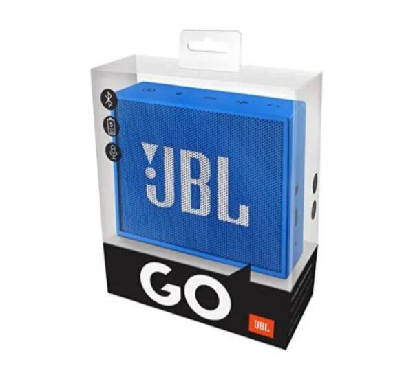 ⁦سماعة جي بي ال جو المحمولة بلوتوث وميكروفون متوافق مع الموبايل والكمبيوتر لون أزرق⁩ - الصورة ⁦5⁩