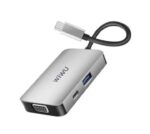 A513HVP موزع ويوو يو إس بي تايب C محول 5 في 1 متوافق مع اجهزة الماك