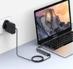 ⁦A521H موزع ويوو يو إس بي تايب C محول 5 في 1 مع كابل اطاله تايب سي للشحن 1.6 متر متوافق مع اجهزة الماك بوك⁩ - الصورة ⁦4⁩