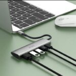 ⁦A531H موزع ويوو يو إس بي تايب C محول 5 في 1 متوافق مع اجهزة الماك بوك⁩ - الصورة ⁦4⁩