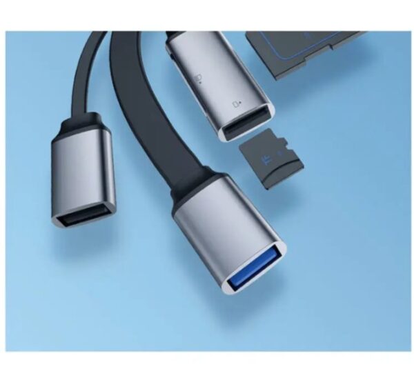 ⁦Airsky محول من يو اس بي سي الي يو اس بي + قارئ بطاقات / HC-09C⁩ - الصورة ⁦5⁩