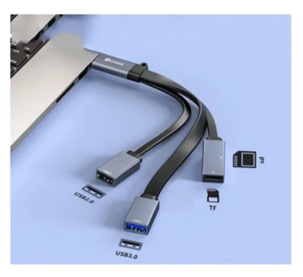 ⁦Airsky محول من يو اس بي سي الي يو اس بي + قارئ بطاقات / HC-09C⁩ - الصورة ⁦10⁩