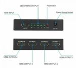 ⁦مقسم HDMI بـ4 منافذ بدقة 1080p⁩ - الصورة ⁦7⁩