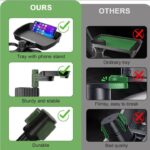 ⁦حامل أكواب للسيارة مزود بصينية طعام دوارة قابلة للفصل بالاضافة الي 2 فتحة كوب صغيرة وفتحة اكواب كبيرة / موديل CUP-A05⁩ - الصورة ⁦4⁩