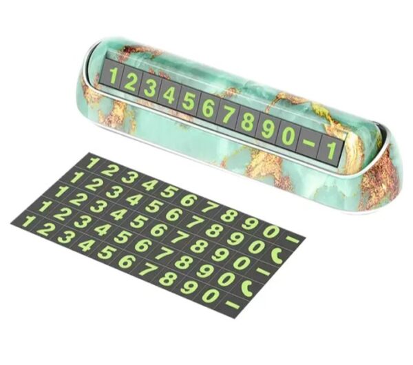 ⁦حامل ارقام الهاتف تلزق علي تابلوه السيارة لسهولة الوصول إليك بسرعة – موديل HT-902 / متعدد الألوان⁩ - الصورة ⁦4⁩