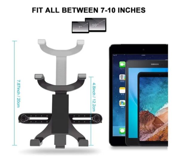 ⁦حامل الايباد يثبت على ظهر الكرسي في السيارة – 1020 ipad⁩ - الصورة ⁦3⁩