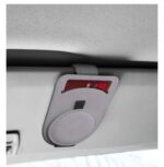 ⁦حامل النظاره والرخصة والكروت للسيارة يثبت في شماسة السيارة – 538 – لون رمادي⁩ - الصورة ⁦3⁩