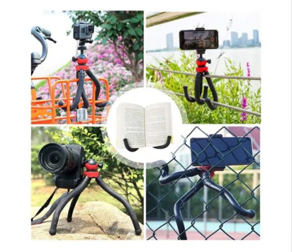 ⁦حامل ثلاثي مرن للموبيلات والكاميرات – UN-58⁩ - الصورة ⁦14⁩