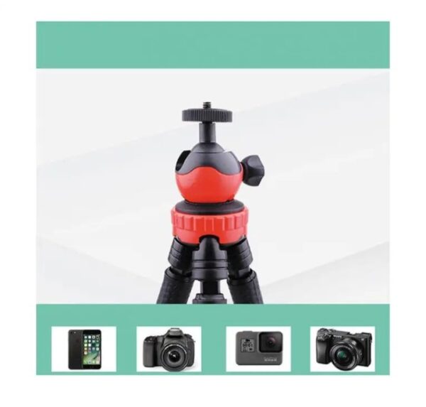 ⁦حامل ثلاثي مرن للموبيلات والكاميرات – UN-58⁩ - الصورة ⁦4⁩