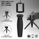 ⁦حامل ثلاثي ميني مع حامل مكتبي لاجهزة الموبايلات – EP5-360⁩ - الصورة ⁦5⁩