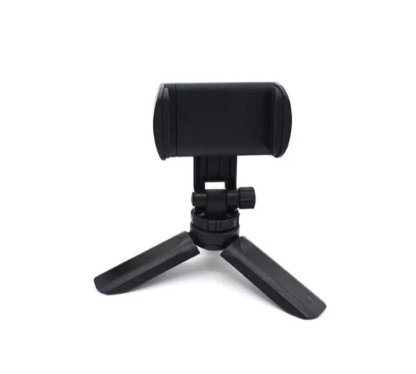 ⁦حامل ثلاثي ميني مع حامل مكتبي لاجهزة الموبايلات – K550 – أسود⁩ - الصورة ⁦2⁩