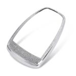 إطار فأرة للتحكم لمرسيدس New C Class 2016-2019 / لون فضي