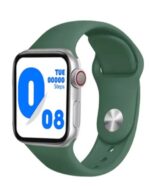 ساعة ذكية G63L تقوم بقياس درجة حرارة الجسم ونسبة الأكسجين في الدم و قياس نبطات القلب وضغط الدم وتنبيهات المكالمات والرسائل متوافق مع نظامي Android و IOS لون أخضر