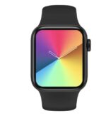 ⁦ساعة ذكية G63L تقوم بقياس درجة حرارة الجسم ونسبة الأكسجين في الدم و قياس نبطات القلب وضغط الدم وتنبيهات المكالمات والرسائل متوافق مع نظامي Android و IOS لون أسود⁩ - الصورة ⁦2⁩