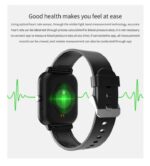 ⁦ساعة ذكية GTS تقوم بقياس نسبة الأكسجين في الدم و قياس نبطات القلب وضغط الدم وتنبيهات المكالمات والرسائل متوافق مع نظامي Android و IOS لون فضي⁩ - الصورة ⁦6⁩