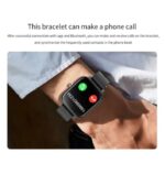 ⁦ساعة ذكية GTS تقوم بقياس نسبة الأكسجين في الدم و قياس نبطات القلب وضغط الدم وتنبيهات المكالمات والرسائل متوافق مع نظامي Android و IOS لون فضي⁩ - الصورة ⁦7⁩