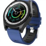 ساعة ذكية M10s تقوم بقياس درجة حرارة الجسم ونسبة الأكسجين في الدم و قياس نبطات القلب وضغط الدم وتنبيهات المكالمات والرسائل متوافق مع نظامي Android و IOS لون أزرق