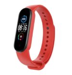 ساعة ذكية M5 احدث اصدار تعمل باللمس متوافقة مع Android و iOS – أحمر