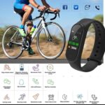 ⁦ساعة ذكية M5 تعمل باللمس متوافق مع نظامي Android و iOS – أسود⁩ - الصورة ⁦5⁩