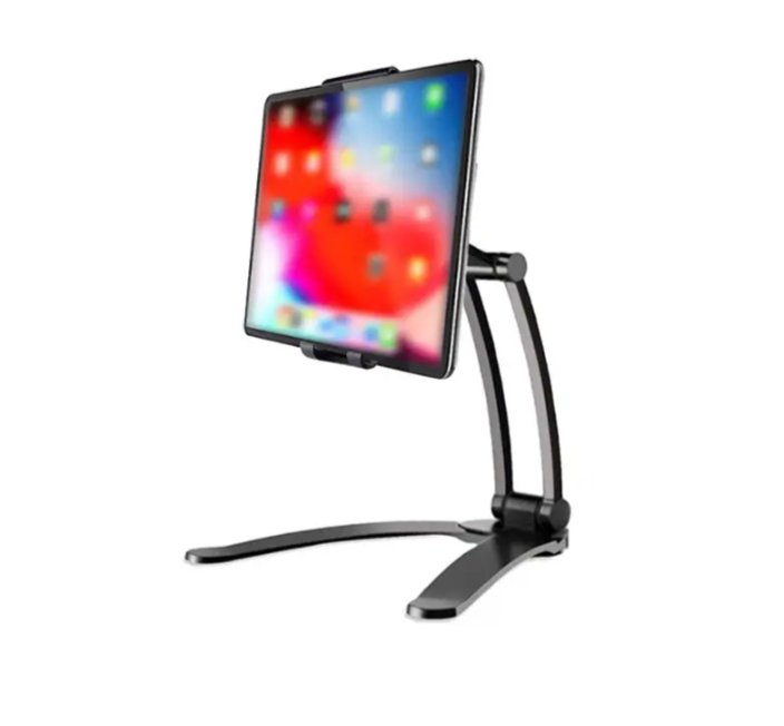 2026/01/IMG_D9A2D9A0D9A2D9A6D9A0D9A1D9A0D9A1_D9A1D9A6D9A2D9A4D9A3D9A3.jpg حامل للايباد والموبايل لسطح المكتب والجدار قابل للطي متحرك 360 درجة جميع الاتجاهات متوافق مع جميع الأجهزة – B15 – أسود - الصورة 1