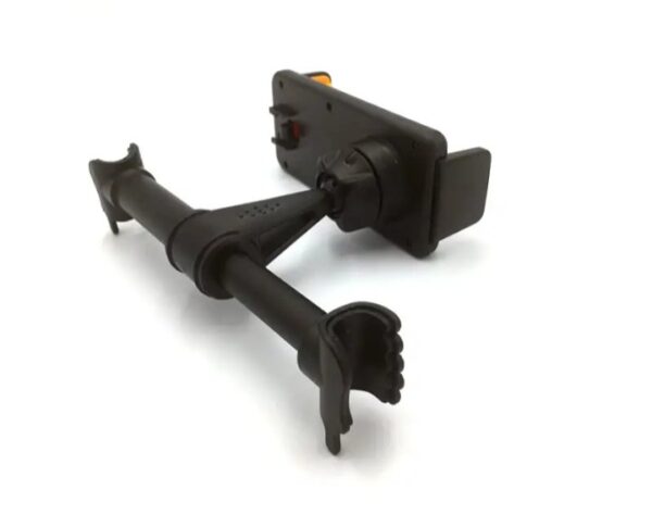 ⁦حامل للتابلت او الموبيل يثبت على ظهر الكرسي في السيارة – WX20 – اسود⁩ - الصورة ⁦6⁩