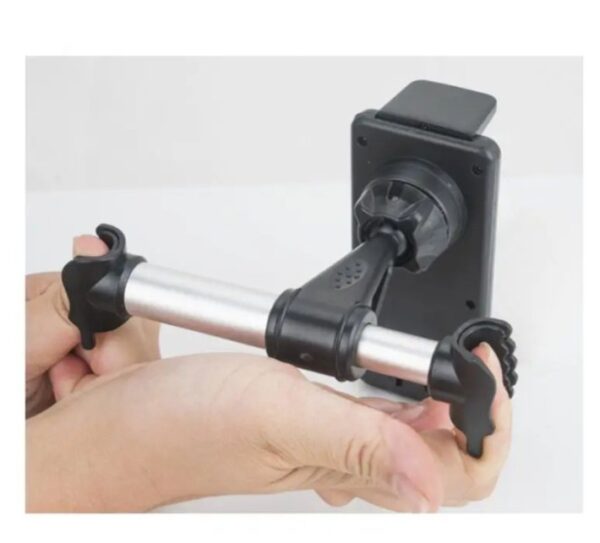 ⁦حامل للتابلت او الموبيل يثبت على ظهر الكرسي في السيارة – WX20 – اسود⁩ - الصورة ⁦8⁩