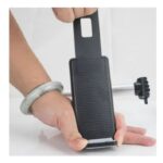 ⁦حامل للتابلت او الموبيل يثبت على ظهر الكرسي في السيارة – WX20 – رمادي⁩ - الصورة ⁦5⁩