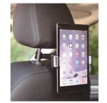 حامل للتابلت او الموبيل يثبت على ظهر الكرسي في السيارة – WX20 – رمادي