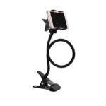 حامل مرن للموبايل مشبك متوافق مع جميع الأجهزة – A66- أسود