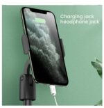 ⁦حامل مكتبي بقاعدة معدن للبث المباشر والتصوير الاحترافي قابل للتعديل مع استدارة 360 درجة مع 2 حامل للموبايل متوافق مع جميع الأجهزة – L7⁩ - الصورة ⁦6⁩