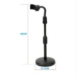 ⁦حامل مكتبي بقاعدة معدن للبث المباشر والتصوير الاحترافي قابل للتعديل مع استدارة 360 درجة مع 2 حامل للموبايل متوافق مع جميع الأجهزة – L7⁩ - الصورة ⁦7⁩