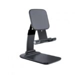 حامل مكتبي للموبايل قابل للطي متوافق مع جميع الأجهزة – B28 – أسود