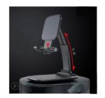 ⁦حامل مكتبي للموبايل قابل للطي متوافق مع جميع الأجهزة – B28 – أسود⁩ - الصورة ⁦3⁩