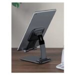 ⁦حامل مكتبي للموبايل قابل للطي متوافق مع جميع الأجهزة – B28 – أسود⁩ - الصورة ⁦7⁩