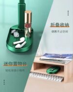 ⁦حامل مكتبي للموبايل قابل للطي متوافق مع جميع الأجهزة – FN01 – أسود⁩ - الصورة ⁦4⁩