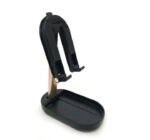 ⁦حامل مكتبي للموبايل قابل للطي متوافق مع جميع الأجهزة – FN01 – أسود⁩ - الصورة ⁦6⁩