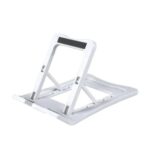 حامل مكتبي للموبايل قابل للطي متوافق مع جميع الأجهزة – K325 – أبيض