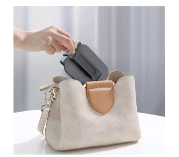 ⁦حامل مكتبي للموبايل قابل للطي متوافق مع جميع الأجهزة – MQ100 – اسود⁩ - الصورة ⁦12⁩