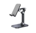 ⁦حامل مكتبي للموبايل قابل للطي متوافق مع جميع الأجهزة – MQ100 – اسود⁩ - الصورة ⁦5⁩