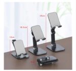 ⁦حامل مكتبي للموبايل قابل للطي متوافق مع جميع الأجهزة – MQ100 – اسود⁩ - الصورة ⁦7⁩