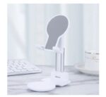 ⁦حامل مكتبي للموبايل قابل للطي متوافق مع جميع الأجهزة – UN-53 – أبيض⁩ - الصورة ⁦11⁩