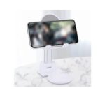 ⁦حامل مكتبي للموبايل قابل للطي متوافق مع جميع الأجهزة – UN-53 – أبيض⁩ - الصورة ⁦6⁩