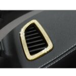إطار فتحة تكييف لمرسيدس New E Class 2016-2019 ( 2 قطعة ) / لون ذهبي