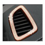 إطار فتحة تكييف لمرسيدس New E Class 2016-2019 ( 2 قطعة ) / لون روز جولد