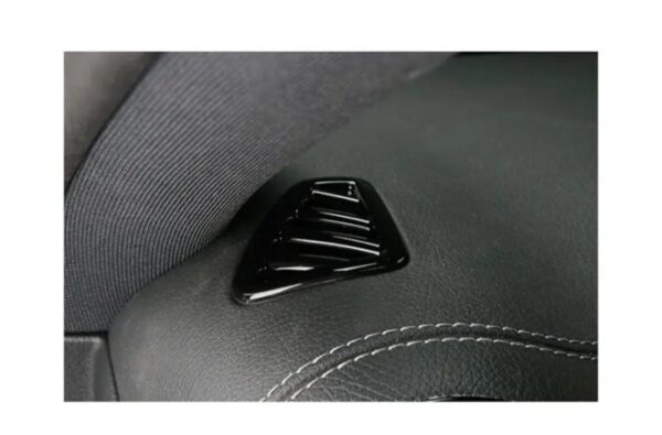 ⁦إطار فتحة تكييف لمرسيدس New E Class 2016-2019 ( 2 قطعة ) / لون اسود⁩ - الصورة ⁦3⁩