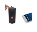 ⁦مكبر صوت T&G لاسلكي بلوتوث مضاد للماء استريو – راديو FM – منفذ كارت ميموري – USB – منفذ AUX لون أسود⁩ - الصورة ⁦3⁩
