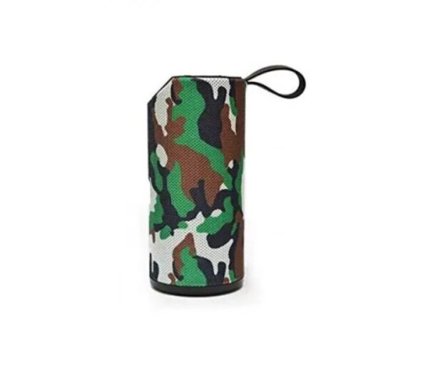 ⁦مكبر صوت T&G لاسلكي بلوتوث مضاد للماء استريو – راديو FM – منفذ كارت ميموري – USB – منفذ AUX لون جيشي⁩ - الصورة ⁦2⁩