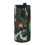 مكبر صوت T&G لاسلكي بلوتوث مضاد للماء استريو – راديو FM – منفذ كارت ميموري – USB – منفذ AUX لون جيشي